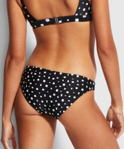Seafolly Ladies Soft Spot Hipster Black -Seafolly Fashion Store 40473 896 Black 6