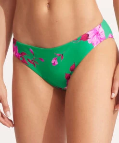 Seafolly Ladies Full Bloom Hipster Pant Jade -Seafolly Fashion Store 40473 932 Jade 3