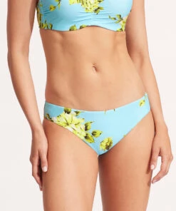 Seafolly Ladies Full Bloom Hipster Pant Sky -Seafolly Fashion Store 40473 932 Sky 3