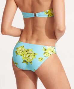 Seafolly Ladies Full Bloom Hipster Pant Sky -Seafolly Fashion Store 40473 932 Sky 5