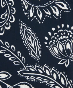 Seafolly Ladies Folklore Reversible Hipster Pant True navy -Seafolly Fashion Store 40473 933 True2520Navy 9