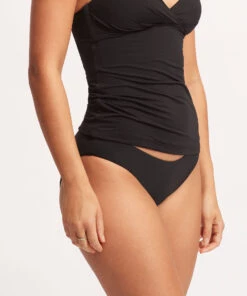 Seafolly Ladies Seafolly Collective Hipster Pant Black -Seafolly Fashion Store 40473 942 Black 4