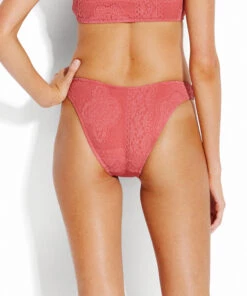 Seafolly Ladies Daydreamer V High Cut Pants Dalia -Seafolly Fashion Store 40514 445 Dalia 3