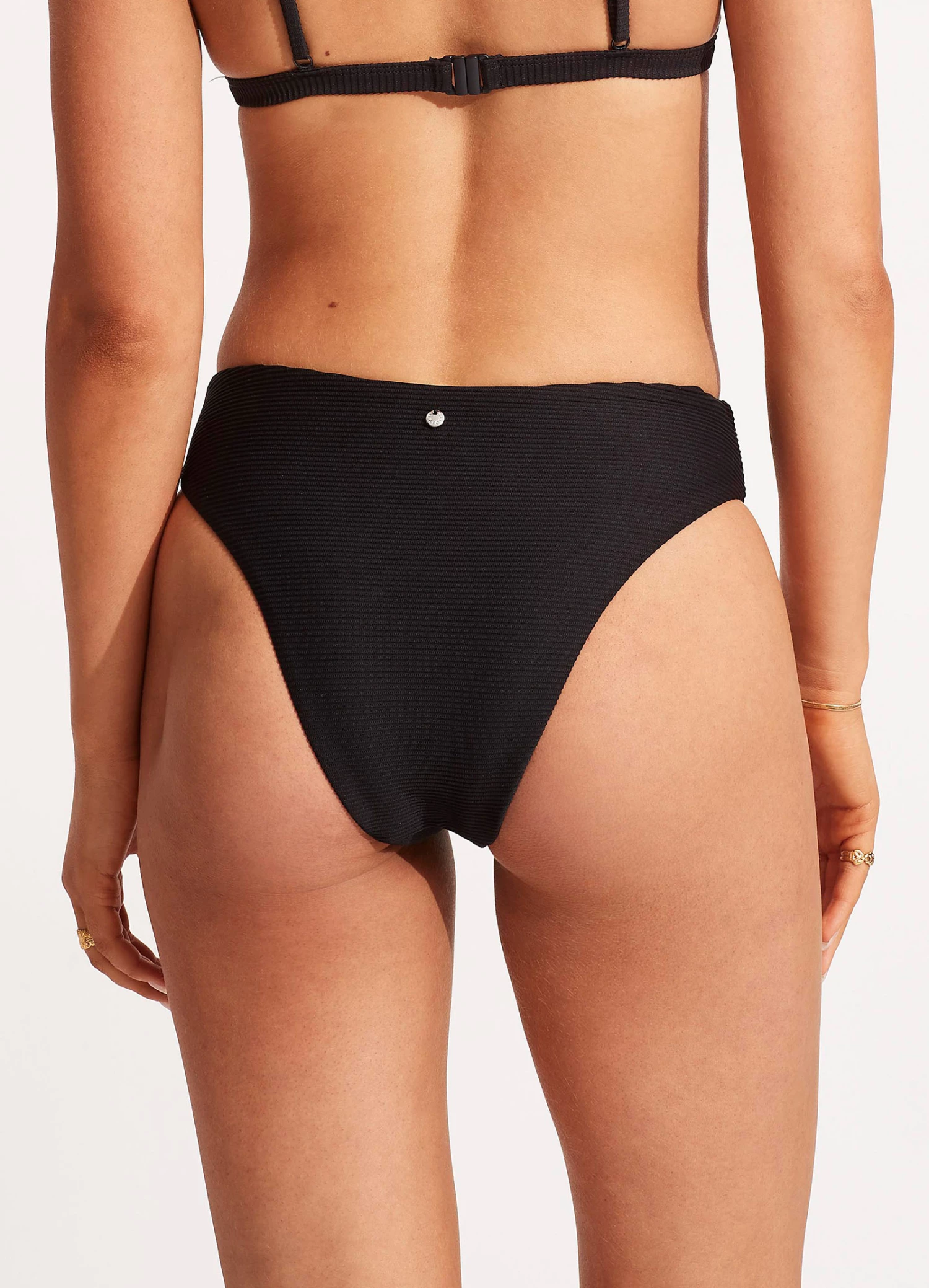 Seafolly Ladies Essentials High Rise Black 6 Seafolly Ladies Essentials High Rise Black - Image 6