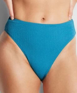 Seafolly Ladies Sea Dive High Rise Pant Blue grass -Seafolly Fashion Store 40609 861 BlueGrass 5