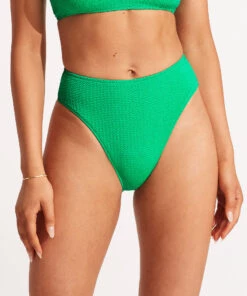 Seafolly Ladies Sea Dive High Rise Pant Jade -Seafolly Fashion Store 40609 861 Jade 4
