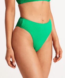 Seafolly Ladies Sea Dive High Rise Pant Jade -Seafolly Fashion Store 40609 861 Jade 5