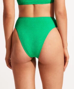 Seafolly Ladies Sea Dive High Rise Pant Jade -Seafolly Fashion Store 40609 861 Jade 6