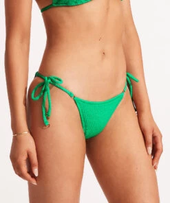 Seafolly Ladies Sea Dive Tie Side Rio Pant Jade -Seafolly Fashion Store 40651 861 Jade 4