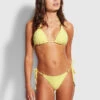 Seafolly Ladies Sea Dive Tie Side Rio Pant Lime light