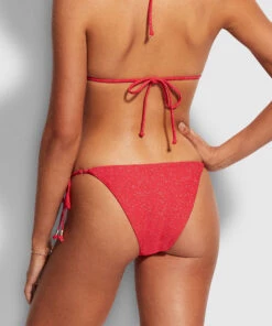 Seafolly Ladies Twilight Tie side Pant Chilli red 10 Seafolly Ladies Twilight Tie side Pant Chilli red -Seafolly Fashion Store 40651 915 Chilli2520Red 4