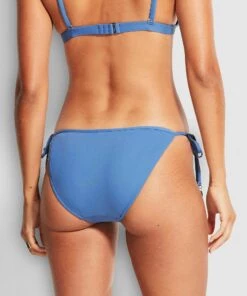 Seafolly Ladies Hipster Tie Side Marina blue 11 Seafolly Ladies Hipster Tie Side Marina blue -Seafolly Fashion Store 40659 058 MarinaBlu 6