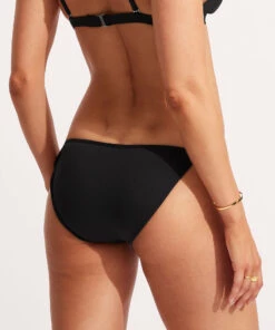 Seafolly Ladies Seafolly Collective Hipster Tie Side Black -Seafolly Fashion Store 40659 942 Black 5