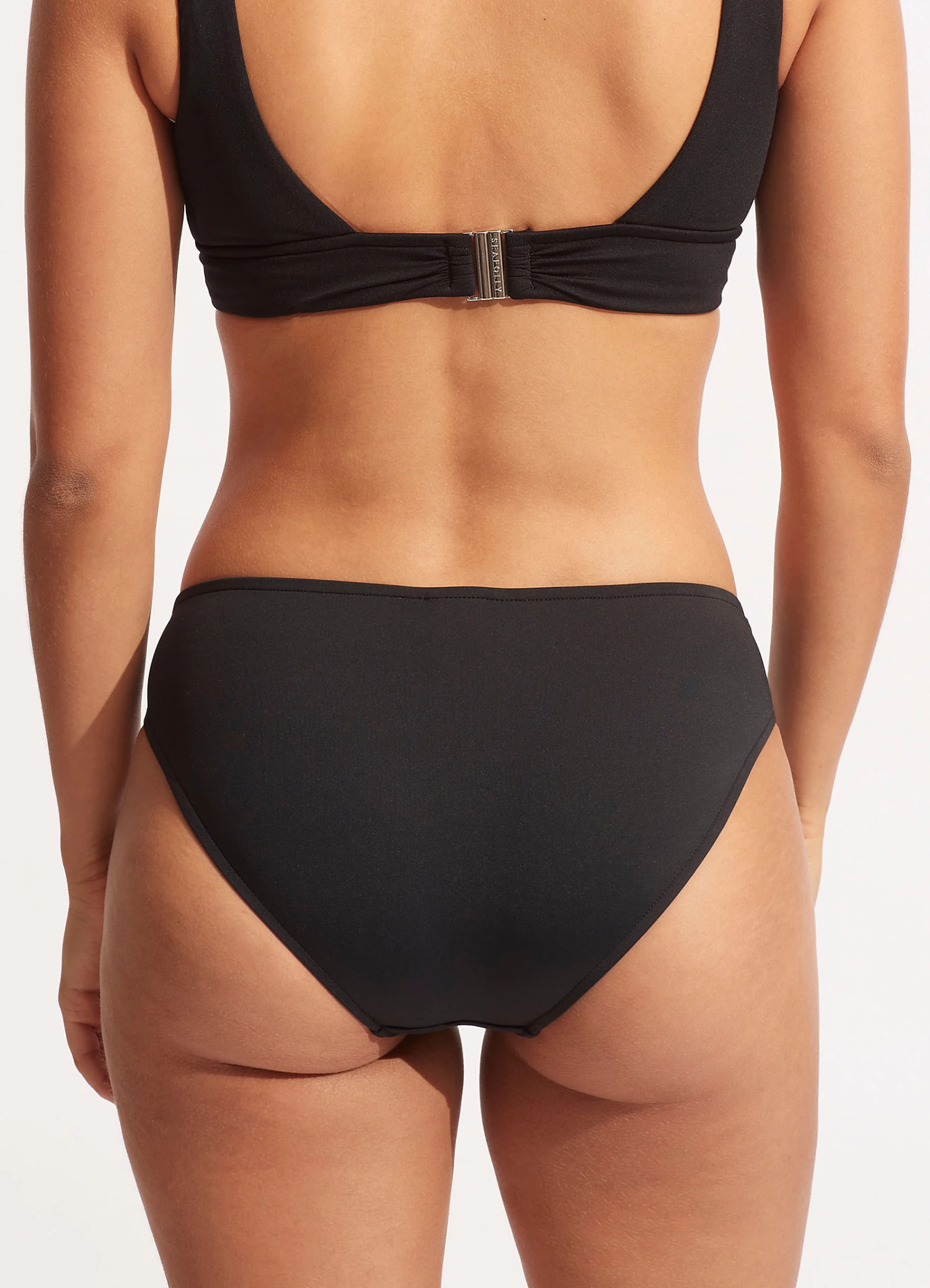 Seafolly Ladies Seafolly Collective Twist Band Hipster Black 5 Seafolly Ladies Seafolly Collective Twist Band Hipster Black - Image 5