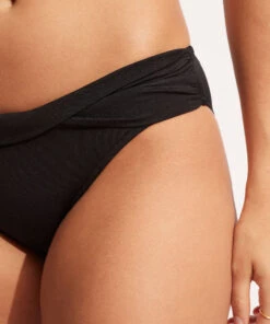 Seafolly Ladies Seafolly Collective Twist Band Hipster Black 11 Seafolly Ladies Seafolly Collective Twist Band Hipster Black -Seafolly Fashion Store 44320 942 Black 6