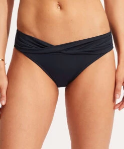 Seafolly Ladies Seafolly Collective Twist Band Hipster True navy -Seafolly Fashion Store 44320 942 True2520Navy 3