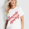 Seafolly Ladies Coastal Nights Tee White