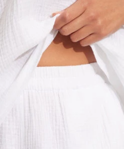 Seafolly Ladies Double Cloth Short White 12 Seafolly Ladies Double Cloth Short White -Seafolly Fashion Store 54258 SH White 6