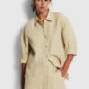 Seafolly Ladies Essential Linen Short Olive