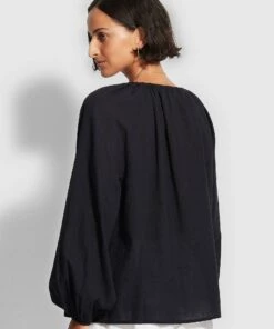 Seafolly Ladies Beach Edit Summer Top Black 7 Seafolly Ladies Beach Edit Summer Top Black -Seafolly Fashion Store 54489 TO Black 4