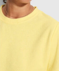 Seafolly Ladies Terry T Shirt Lemon 9 Seafolly Ladies Terry T Shirt Lemon -Seafolly Fashion Store 54593 TO Lemon 6