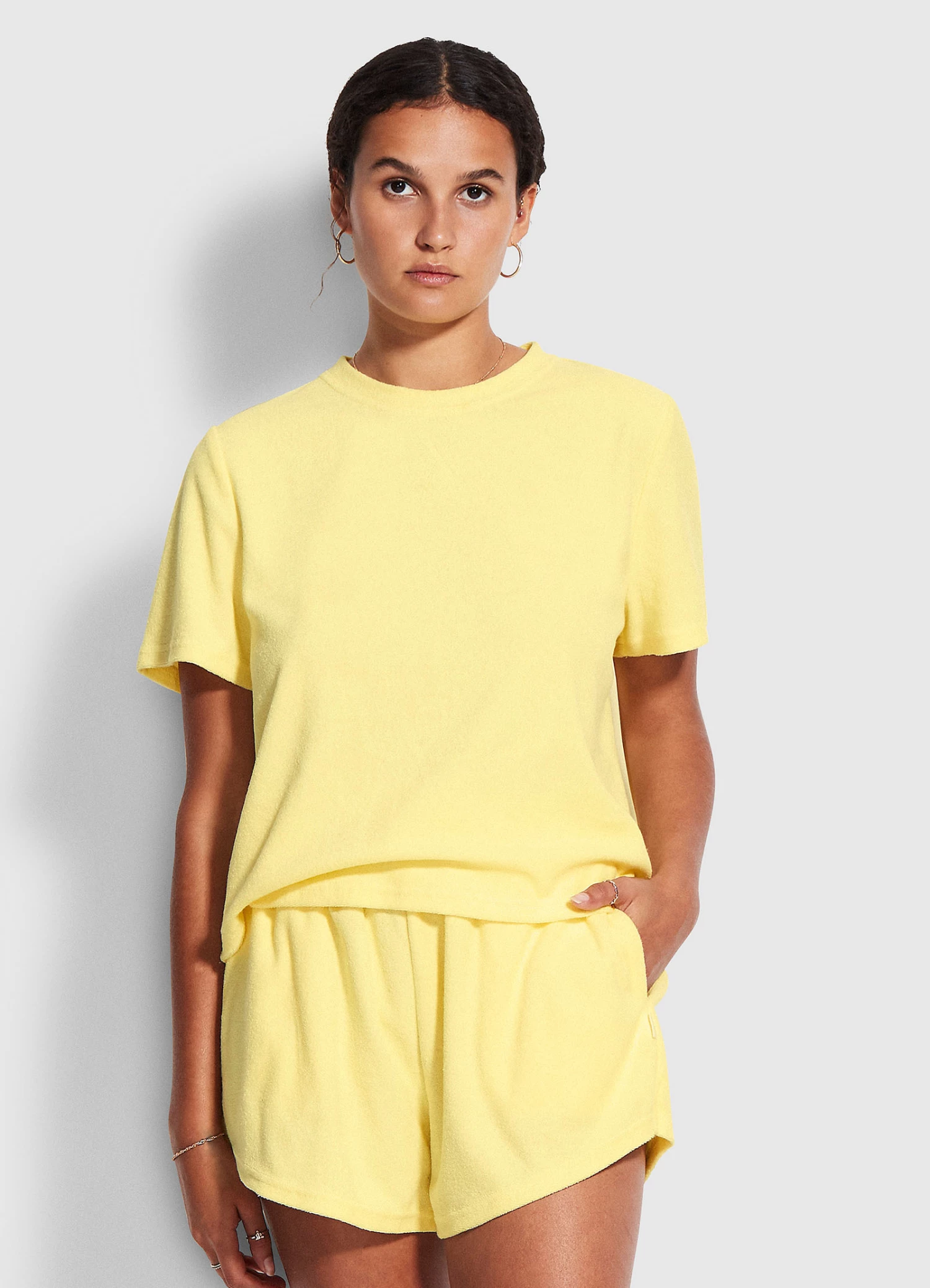Seafolly Ladies Terry Short Lemon 1 Seafolly Ladies Terry Short Lemon