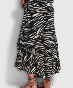 Seafolly Ladies Skin Deep Wrap Skirt Black -Seafolly Fashion Store 54631 SK Black 5