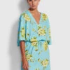 Seafolly Ladies Full Bloom Kaftan Sky