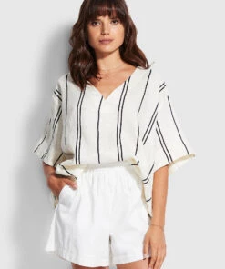 Seafolly Ladies Poplin Short White