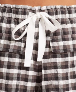 Seafolly Ladies Portofino Gingham Short Black 10 Seafolly Ladies Portofino Gingham Short Black -Seafolly Fashion Store 54738 SH Black 5