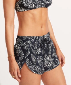Seafolly Ladies Folklore Board Short True navy -Seafolly Fashion Store 60240 933 True2520Navy 4