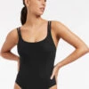 Jetset Double Strap One Piece Black