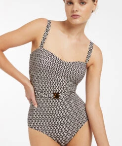 Jets Ipanema Infinity Tank One Piece Chocolate