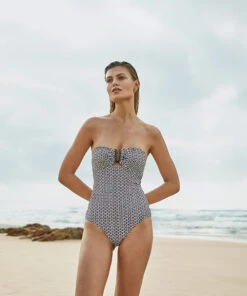 Jets Ipanema Bandeau One Piece Chocolate