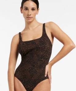 Jets Pantera DD-E Tank One Piece Chocolate