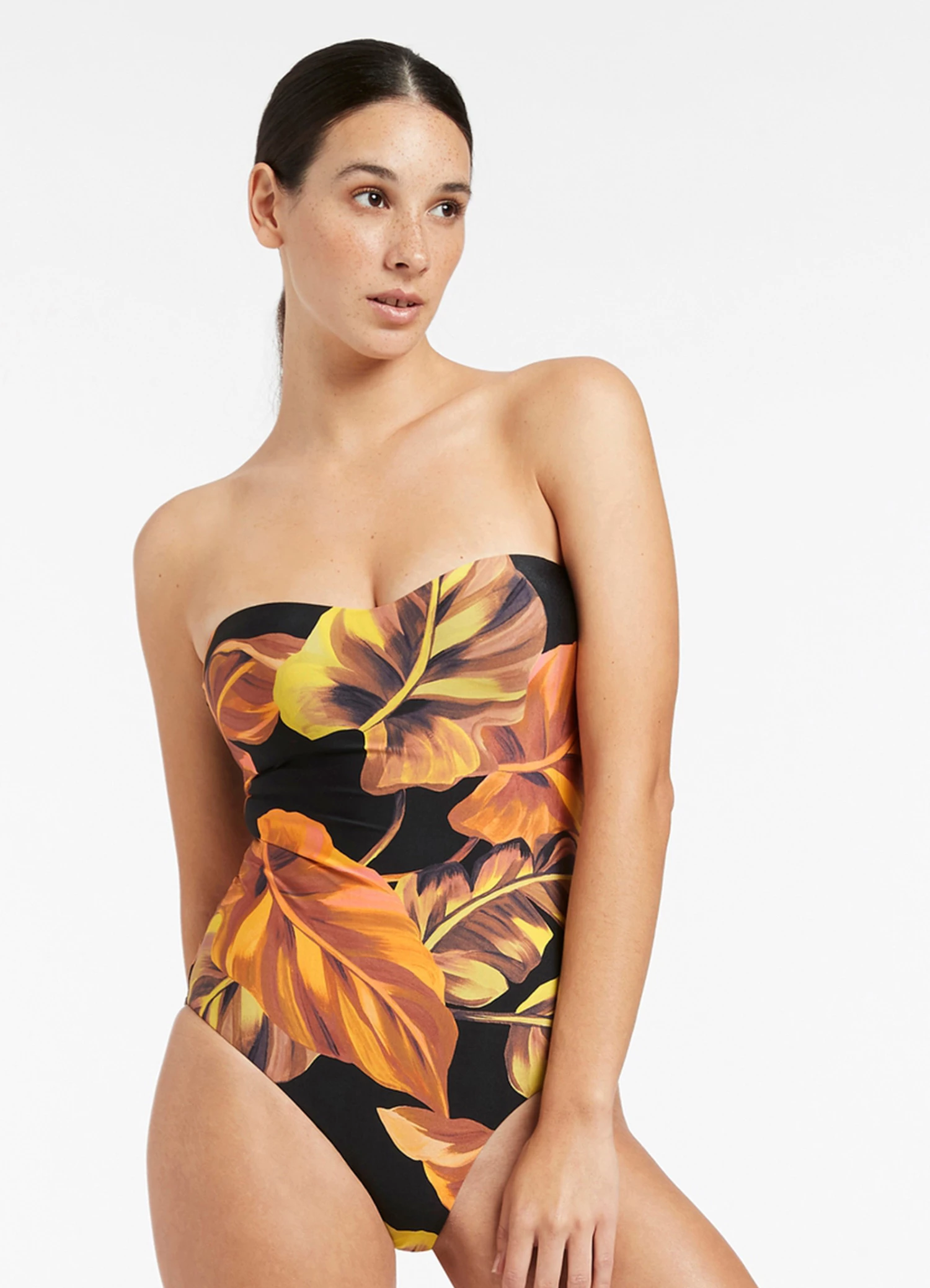 Jets Palmas Bandeau One Piece Black 1 Jets Palmas Bandeau One Piece Black