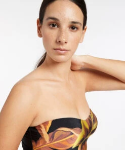Jets Palmas Bandeau One Piece Black 8 Jets Palmas Bandeau One Piece Black -Seafolly Fashion Store J10925 BLK 4
