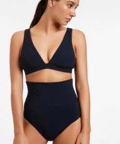 Jetset Fold Down Pant Deep navy -Seafolly Fashion Store J3749 DP2520NVY 3