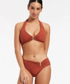 Jetset U Trim Mid Pant Russet