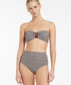 Jets Ipanema High Waist Pant Chocolate