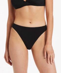 Jetset High Legline Pant Black 8 Jetset High Legline Pant Black -Seafolly Fashion Store J3821 BLK 3