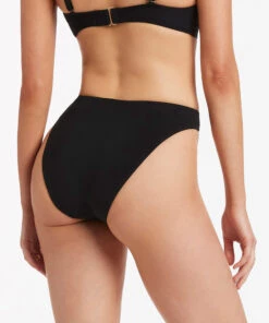 Jetset High Legline Pant Black 10 Jetset High Legline Pant Black -Seafolly Fashion Store J3821 BLK 5