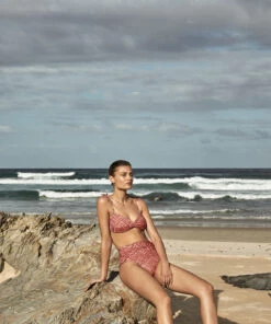 Jets Bonita Twist Front Pant Maple