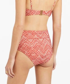 Jets Bonita Twist Front Pant Maple -Seafolly Fashion Store J3827 Maple 6