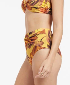 Jets Palmas Twist Front Pant Citrus -Seafolly Fashion Store J3851 Citrus 5