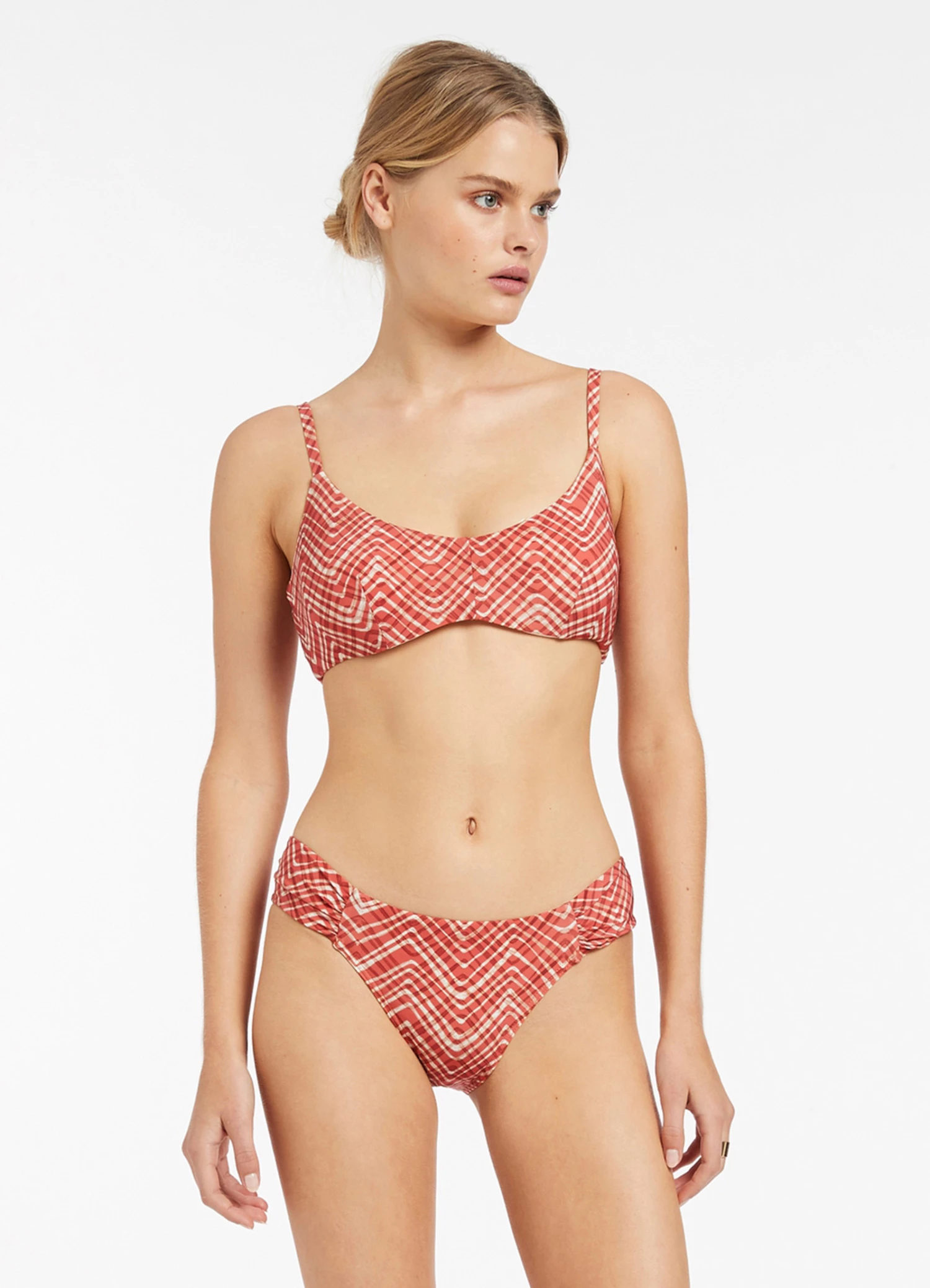 Jets Bonita Ruched Hipster Maple 1 Jets Bonita Ruched Hipster Maple