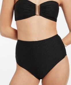 Jets Rio High Waist Pant Black -Seafolly Fashion Store J3855 BLK 3
