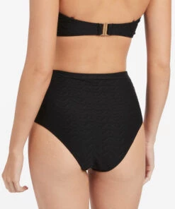 Jets Rio High Waist Pant Black -Seafolly Fashion Store J3855 BLK 5