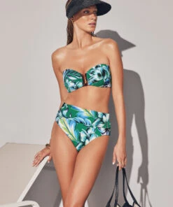 Jets Viva Fold Down Pant Emerald