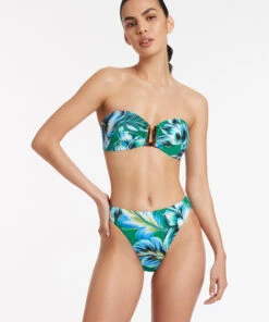 Jets Viva High Leg Pant Emerald 11 Jets Viva High Leg Pant Emerald -Seafolly Fashion Store J3868 Emerald 4